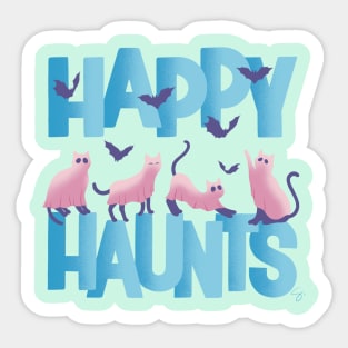 Happy Haunts Sticker